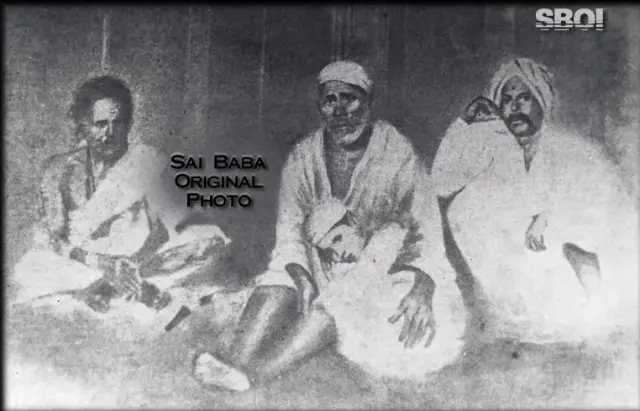 Original photo of Sai Baba